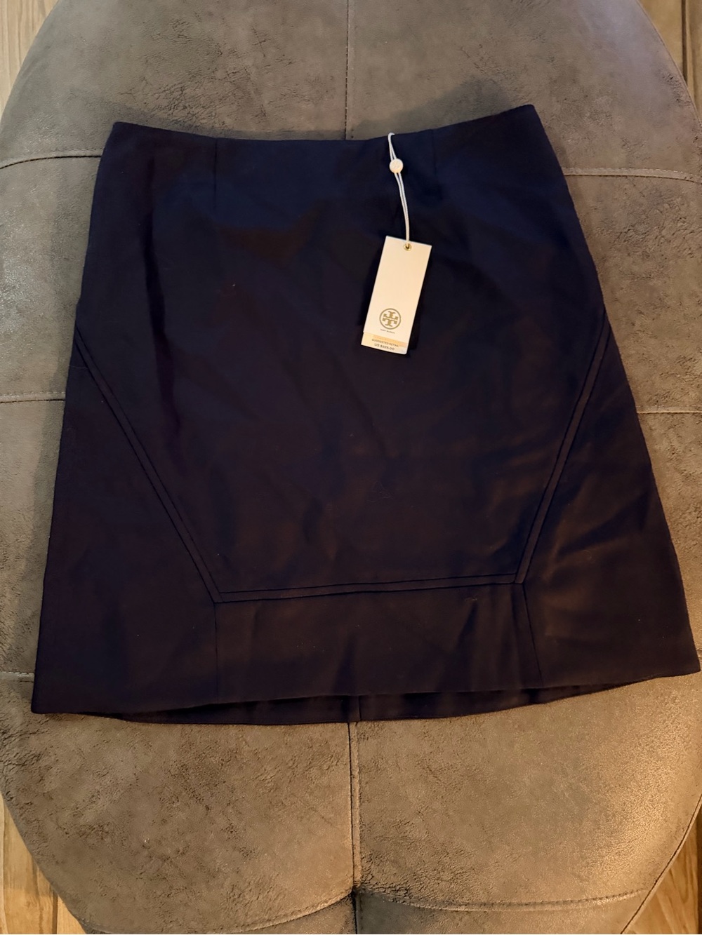 Tory Burch Dark Navy A line Skirt